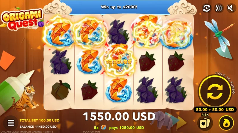 Origami Quest – nagy nyeremény az alapjátékban